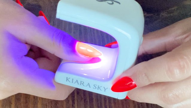 The Kiara Sky Gelly Tips let you try gel extensions at home—here's how they work