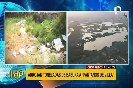Pantanos de Villa están invadidos por indigentes y montículos de basura