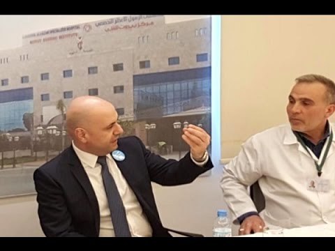 وزير القوات يدخل مستشفى الرسول الأعظم - جويل الحاج موسى