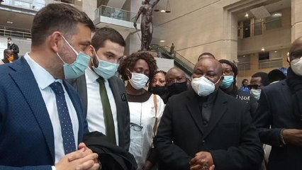 ÇAD VE DEMOKRATİK KONGO CUMHURİYETİ'NDEN AVUKATLAR İSTANBUL ADLİYESİ'Nİ GEZDİ