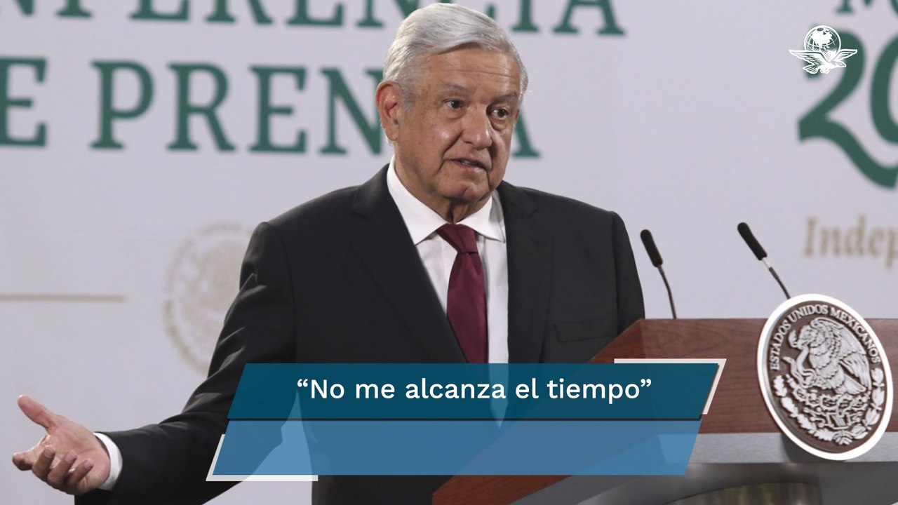 AMLO niega haber visto el video de presunto acoso por parte de David Monreal
