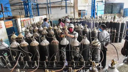 Black marketing of oxygen cylinders amid Corona