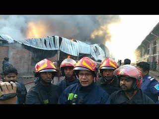 শ্রীপুরে জুট মিলে ভয়াবহ আগুন - jagonews24.com