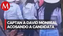 David Monreal, candidato de Zacatecas realiza tocamientos a mujer en campaña