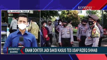 6 Dokter Jadi Saksi Kasus Tes Swab Rizieq Shihab