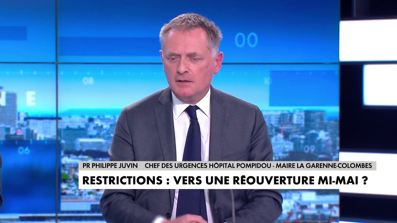 Pr Philippe Juvin sur le déconfinement : "Il y a une sorte de flou sur la condition sanitaire réelle. (...) Sur quels critères va-t-on dire qu'on va rouvrir ?"