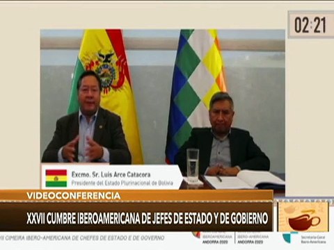 Presidente de Bolivia Luis Arce: La pandemia del COVID-19 ha evidenciado la desigualdad en la distribución de vacunas
