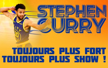 NBA - Stephen Curry, toujours plus fort, toujours plus show