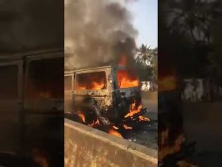 মাইক্রোবাসের সিলিন্ডার বিস্ফোরণে নিহত ৩