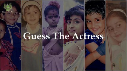 Guess Who Actress: South Buff Challenge || Guess The South Actresses From Their Childhood Pictures |