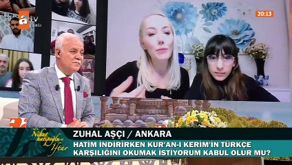 Hatim indirirken Kur'an-ı Kerim'in Türkçe karşılığını okumak istiyorum kabul olur mu?