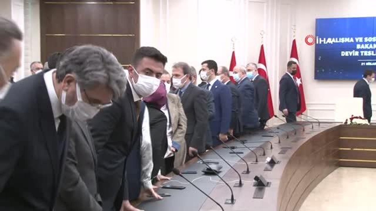 Son dakika haberleri | Çalışma ve Sosyal Güvenlik Bakanlığı görevini Vedat Bilgin devraldı