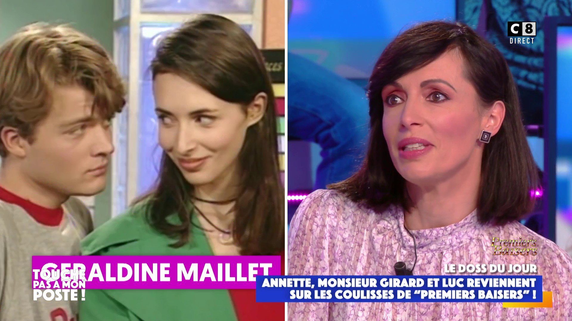 Geraldine De Touche Pas A Mon Poste L'apparition de Géraldine Maillet dans la série "Premiers baisers" - Vidéo  Dailymotion