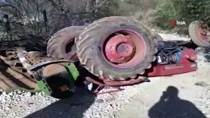 Traktörün altında kalan yaşlı adam hayatını kaybetti