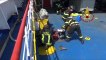 Sardegna - Incendio su traghetto esercitazione Vigili del Fuoco-Guardia Costiera (21.04.21)