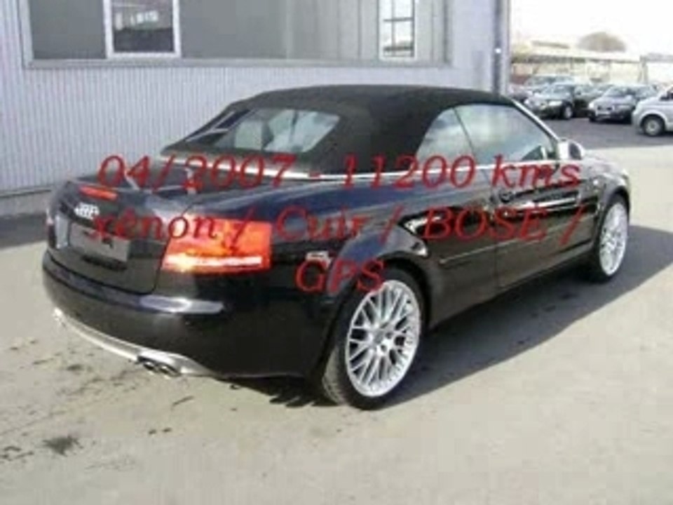 S4 CABRIOLET TOUTES OPTIONS GARANTIE 49500€