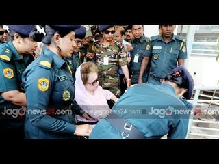 হাসপাতালের পথে খালেদা || jagonews24.com