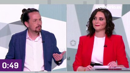 El enfrentamiento entre Ayuso e Iglesias por los fallecidos por COVID en Madrid