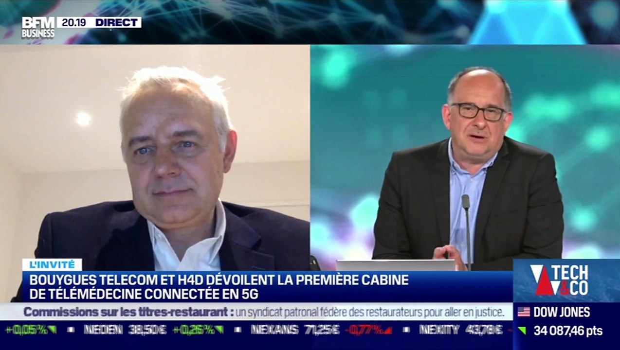 Stéphane Allaire (Bouygues Telecom) : Bouygues Telecom et H4D dévoile la première cabine de télémédecine connectée en 5G - 21/04