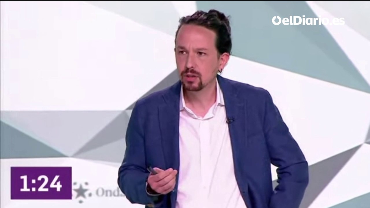 Pablo Iglesias responde al cartel contra los menas de Vox: "El chiringuito de Abascal era bastante más caro que las pensiones"