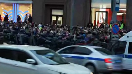 Mais de mil apoiantes de Navalny detidos na Rússia