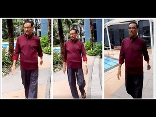 সকালে হাঁটহাঁটি করছেন ওবায়দুল কাদের || jagonews24.com