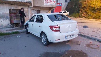 HUSUMETLİ OLDUĞU KİŞİNİN ARACINI PARÇALAMAYA ÇALIŞTI