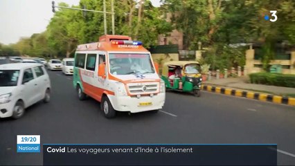 Covid-19 : quarantaine obligatoire pour les voyageurs venant d’Inde