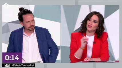 Ayuso acorrala a Iglesias: “¿A cuántas residencias fue usted? Sólo la UME nos ayudó”