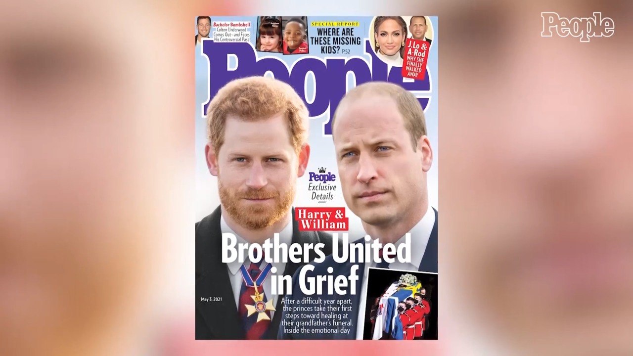 Prince Harry and Prince William 'Drifted to Each Other Like the Old Days' at Prince Philip's Funeral