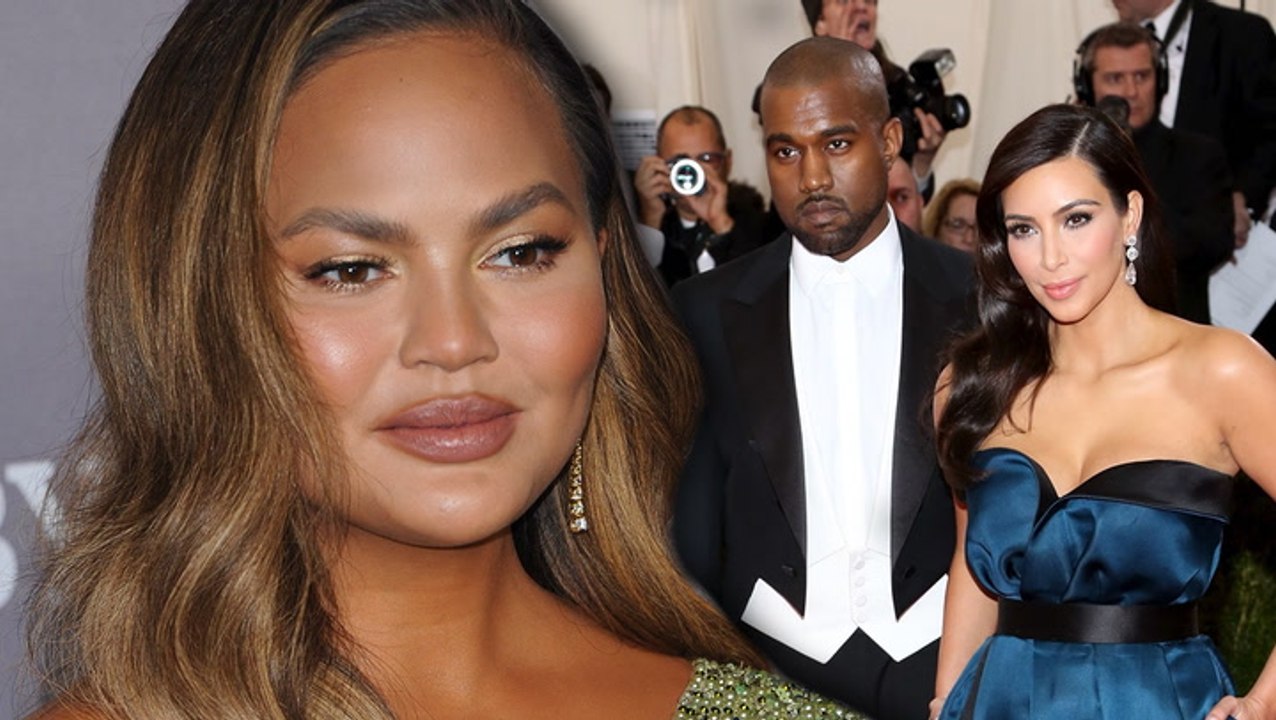 Chrissy Teigen Reacts To Kim Kardashian Divorce