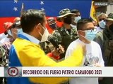 Ruta del Fuego Patrio: Pueblo de Miranda acompañó Antorcha Libertaria y Bolivariana rumbo a Carabobo