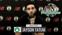 Jayson Tatum on Celtics Hot Streak