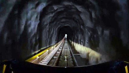 Dünyanın en dik raylı sistemi hayran bırakıyor