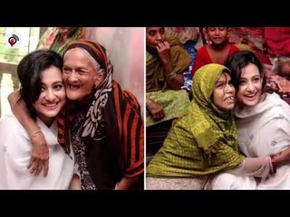মায়েদের মুখে হাসি ফোটাতে বৃদ্ধাশ্রমে পূর্ণিমা | jagonews24.com