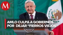 AMLO tras incendio en complejo de Pajaritos_ nos dejaron fierros viejos