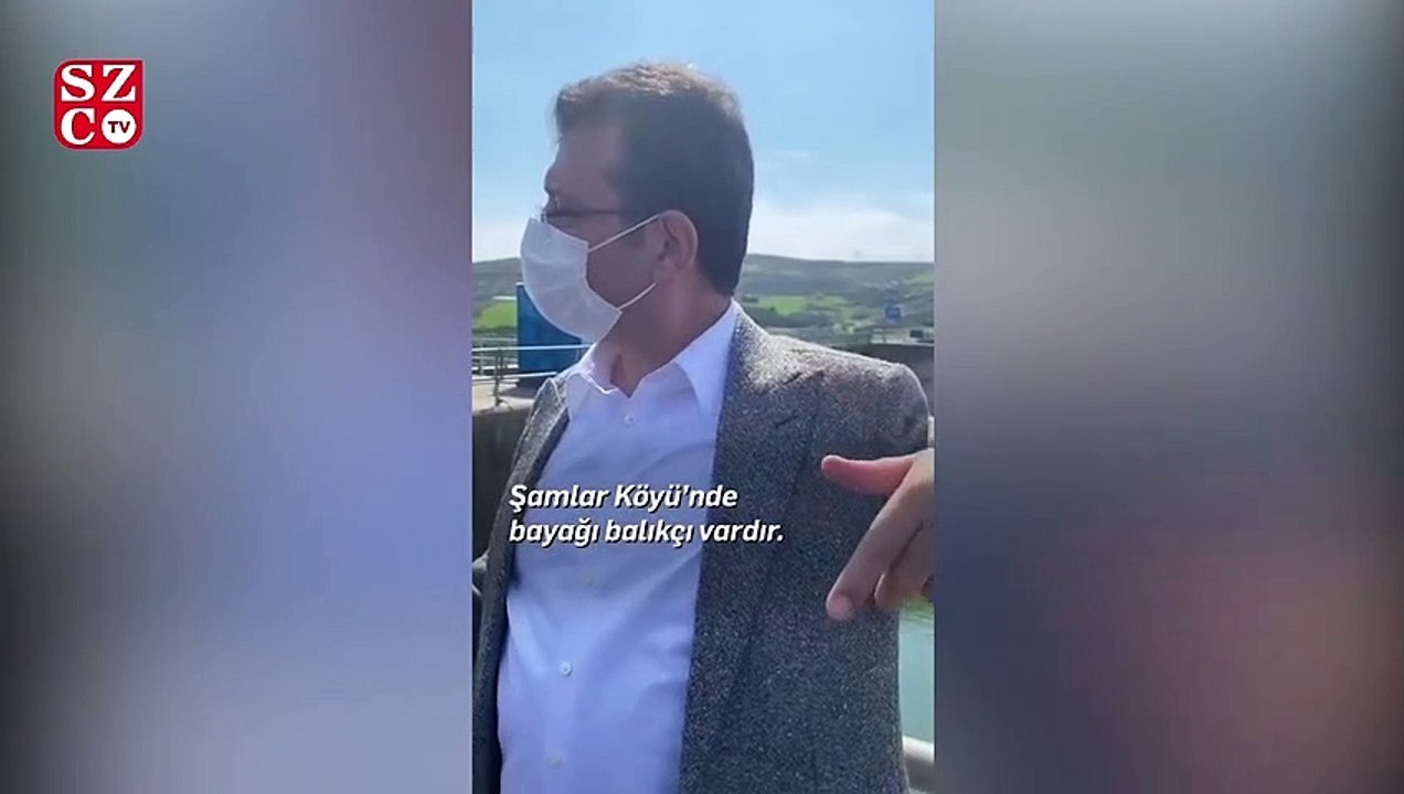 İmamoğlu, Kanal İstanbul arazisinden seslendi: Vatandaşımız beton kanalı engelleyecek