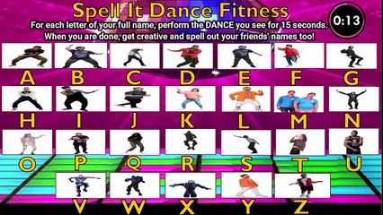 Just Dance Spell It Fitness Ultimate Tik Tok Dance Challenge Brain Break