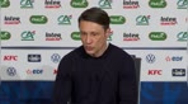 Quarts - Kovac : Je pense qu'on mérite la victoire