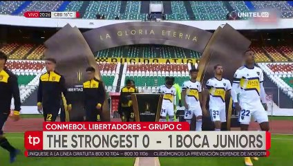 The Strongest perdió contra Boca Jrs en el Hernando Siles