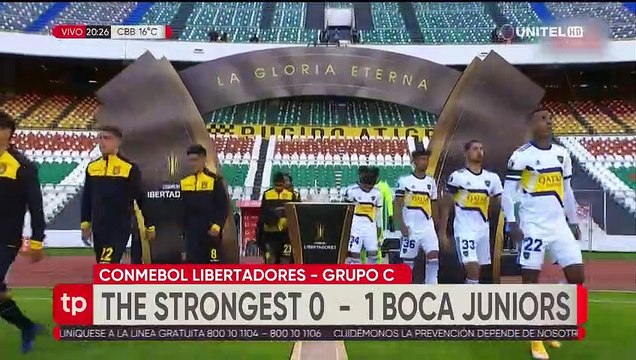 The Strongest perdió contra Boca Jrs en el Hernando Siles