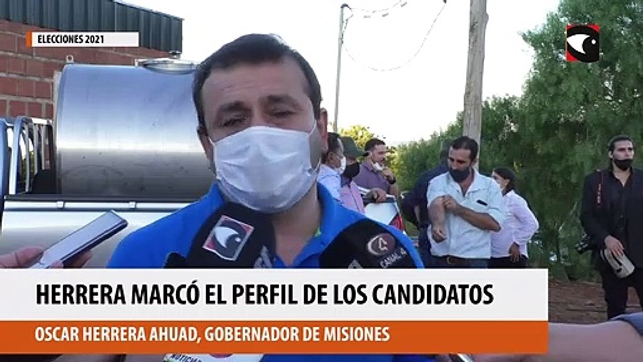 Herrera marcó el perfil de los candidatos renovadores