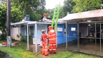 More than half metre of rain has fallen in Cairns