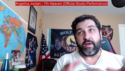 Angelina Jordan - 7th Heaven (Official Studio Performance) Second reaction