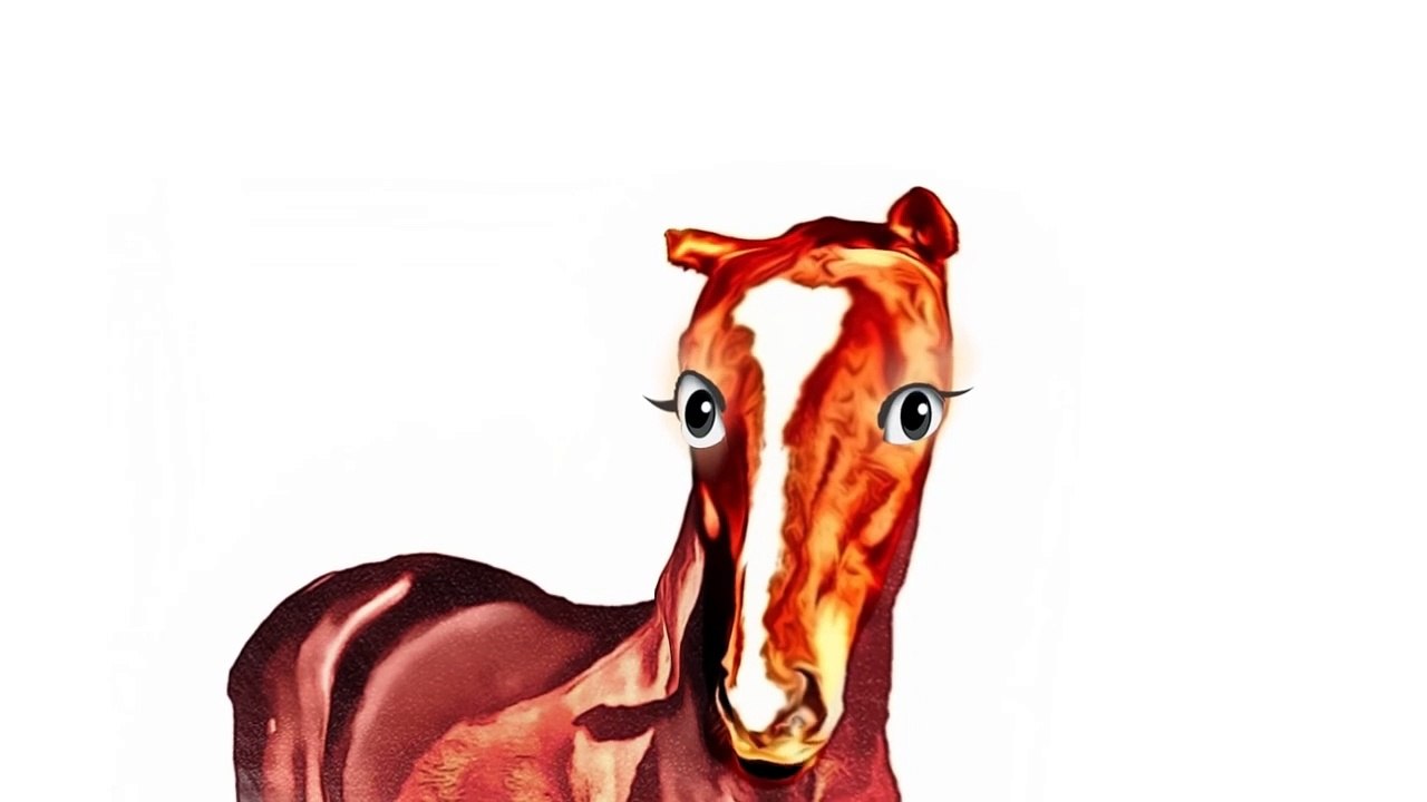 How A Horse Neighs / Sound Effect / Animation