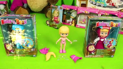 Masha And The Bear Toys: Dolls & Masha'S Playhouse Toy Play Surprise For Kids