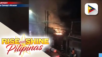 Apat na establisyimento sa Bagong Silangan, Quezon City, nasunog