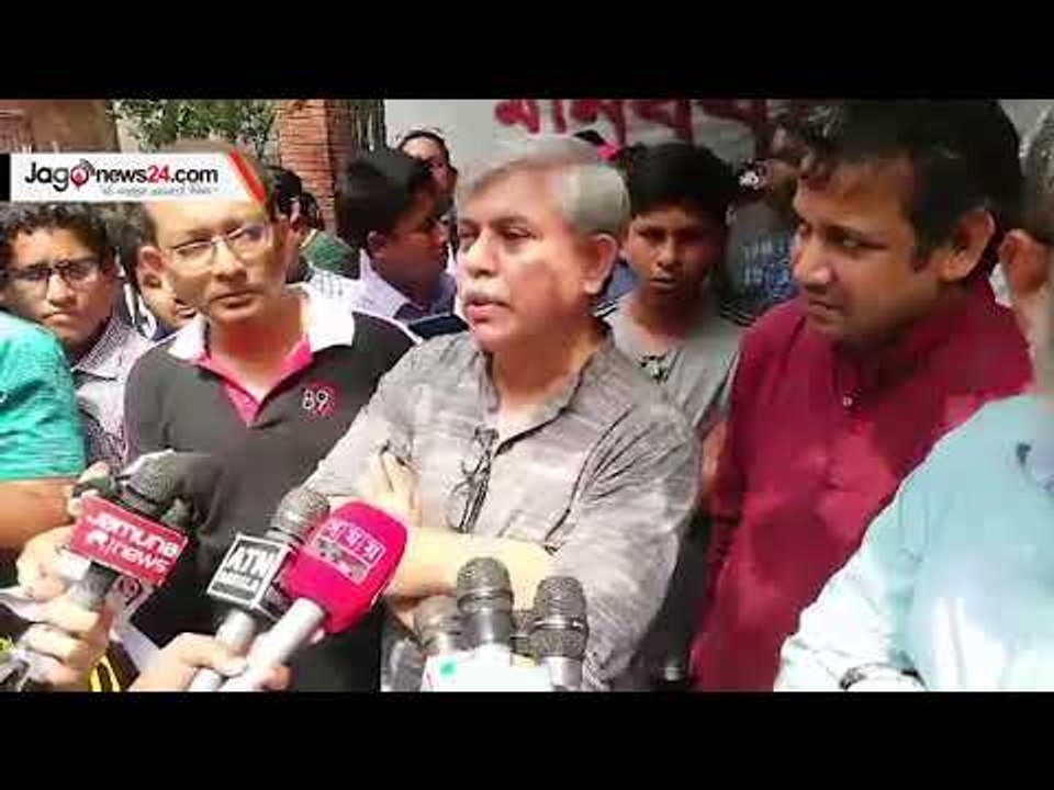 আন্দোলনে একাত্মতা প্রকাশ করলেন আনিসুল হক | Jagonews24.com