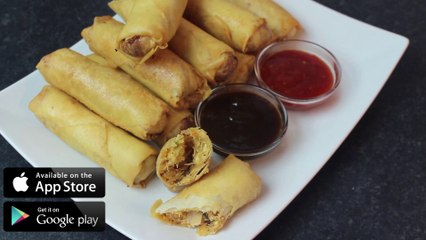 Chicken and Potato Spring Rolls || Chicken Spring Rolls || Chicken Rolls Recipe in Urdu | Hindi By Cook With Faiza