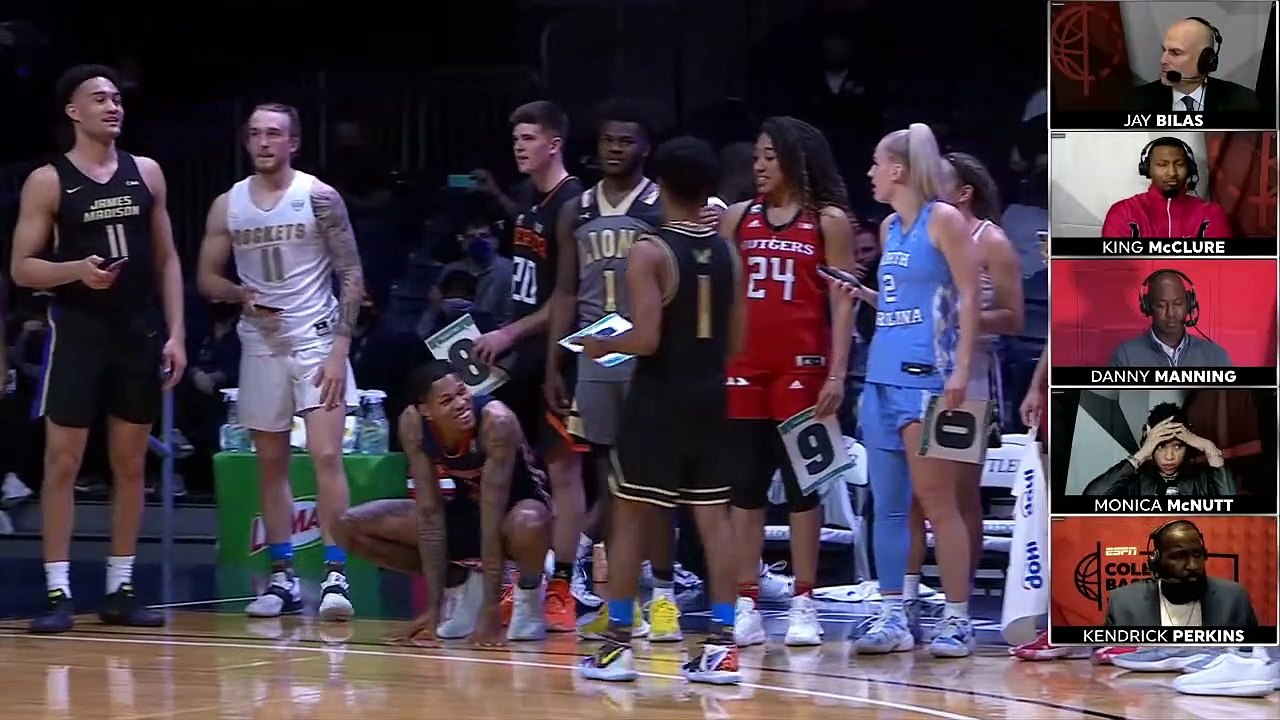 2021 College Slam Dunk Contest Highlights | Espn College Basketball